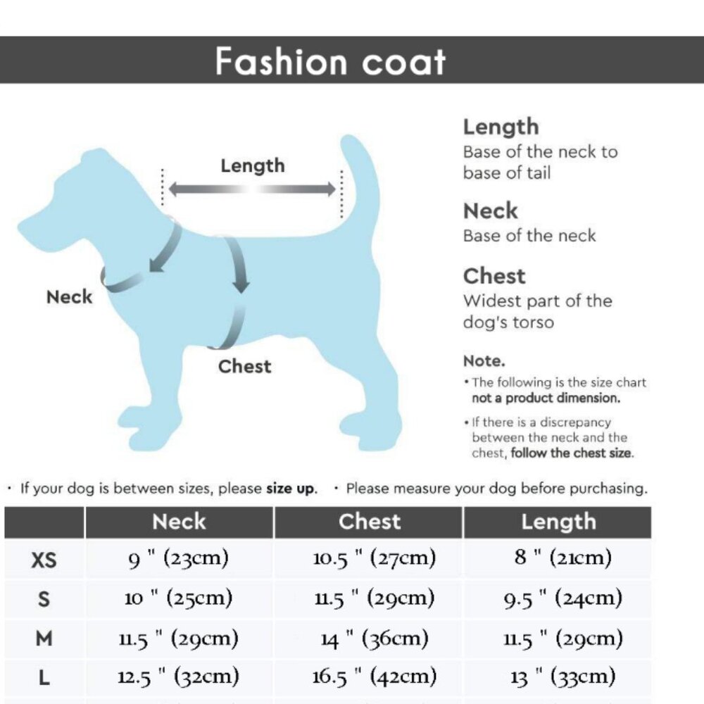 Black S Puppy Thick Soft Warm Winter Waterproof‎ Pet/Dog Fleece Lined Puff Coat - Picture 4 of 4